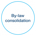By-law consolidation icon