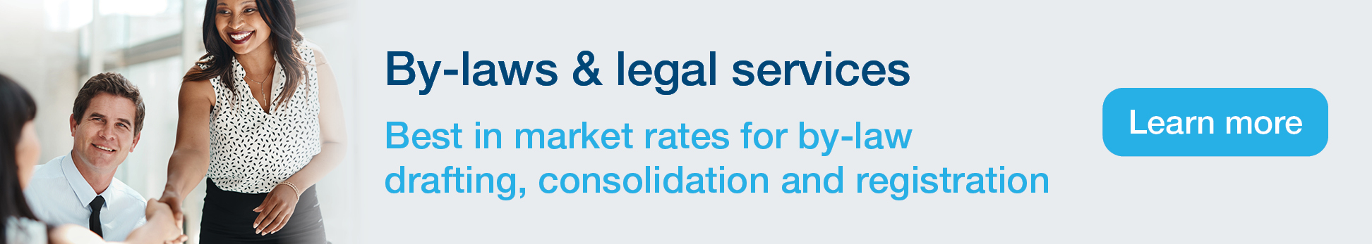 By-laws and legal services promotional banner