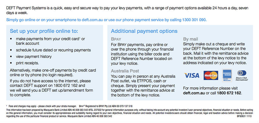 Strata Complete - How to pay a levy guide