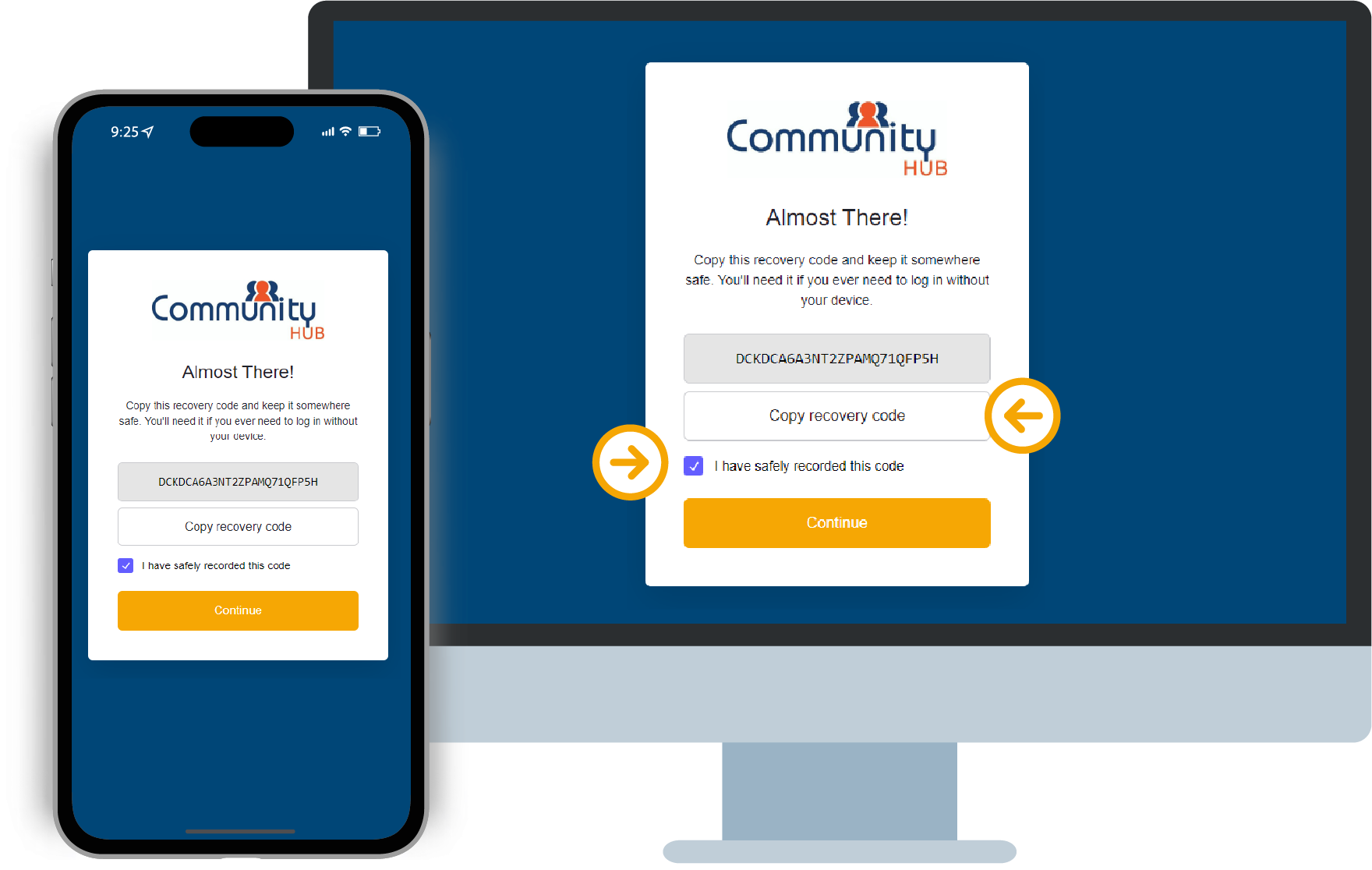 CommunityHub login guide PICA Group