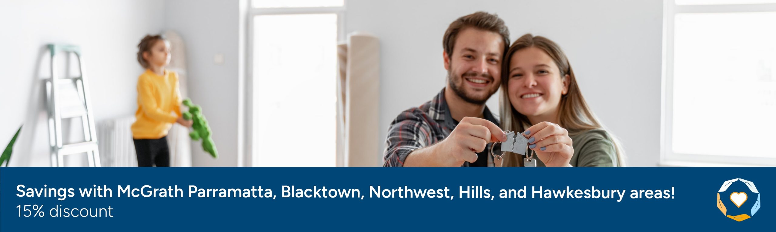 Happy couple enjoying savings up to 15% off with PICA Group's services on McGrath, Parramatta, Blacktown, Northwest Hills, and Hawkesbury areas